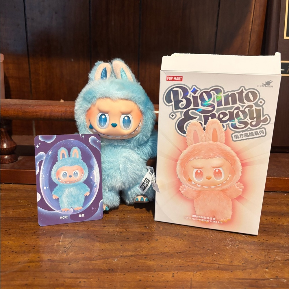 OPENED - Big Into Energy Labubu - HOPE (AUTHENTIC)